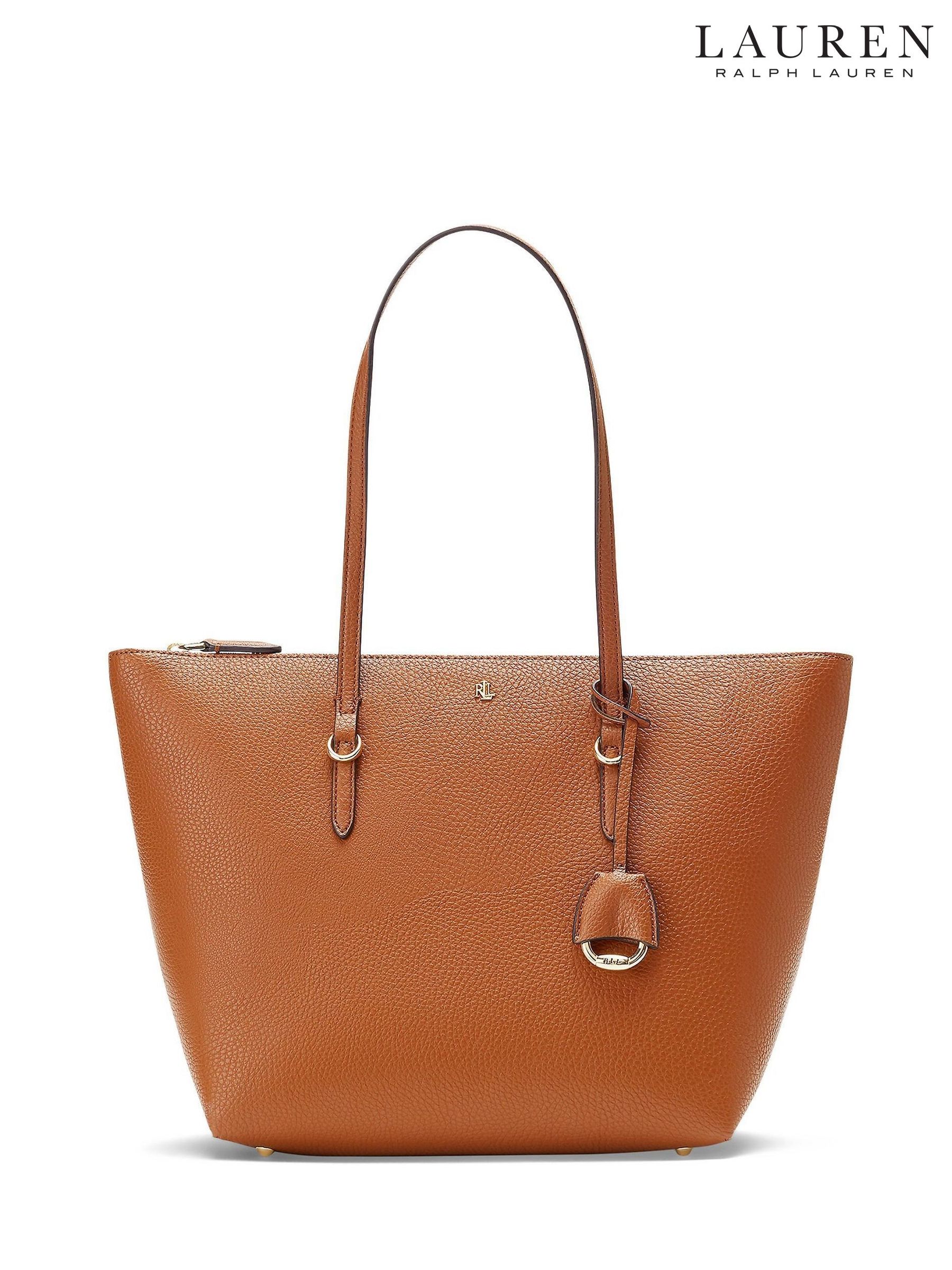 Ralph lauren brown handbag online