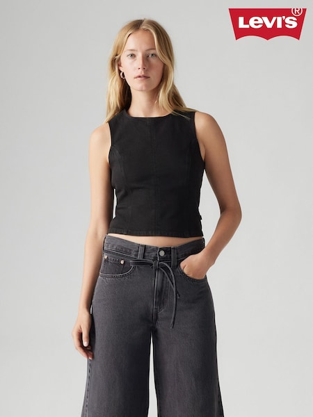Rose Black - Levi's® Topanga Denim Tanktop (AC3580) | 69 €