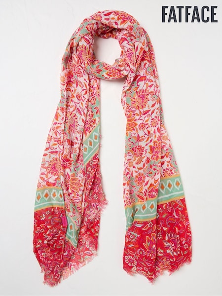 Fatface Utopia Printed Lightweight Scarf (AC3582) | kr530