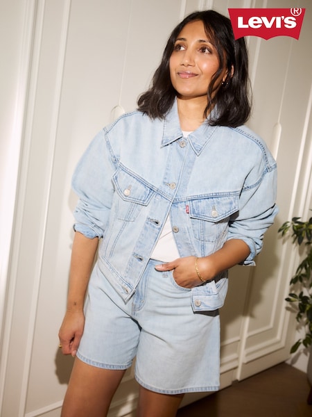 Levi's® Luxury Trip Shrunken 90s Trucker 100% Cotton Denim Jacket (AC3589) | €172