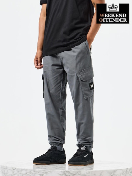 Weekend Offender Mens Pianemo Cotton Cargo 100% Cotton Trousers (AC3716) | €49