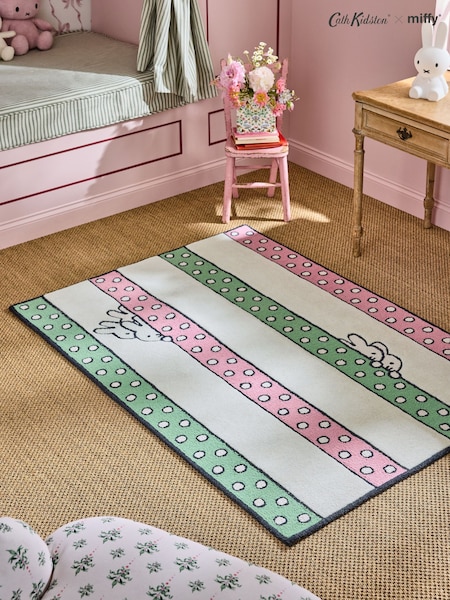 Cath Kidston Multi Miffy Stripe Wool Rug (AC3772) | €108 - €286