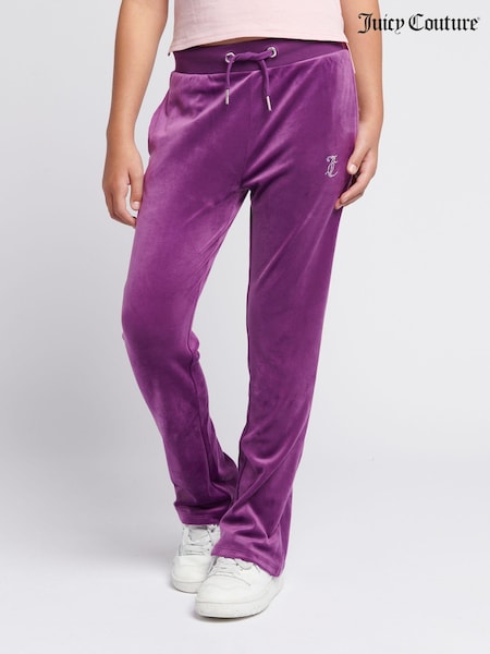 Juicy Couture Purple Diamante Bootcut Joggers (AC3787) | €107 - €129