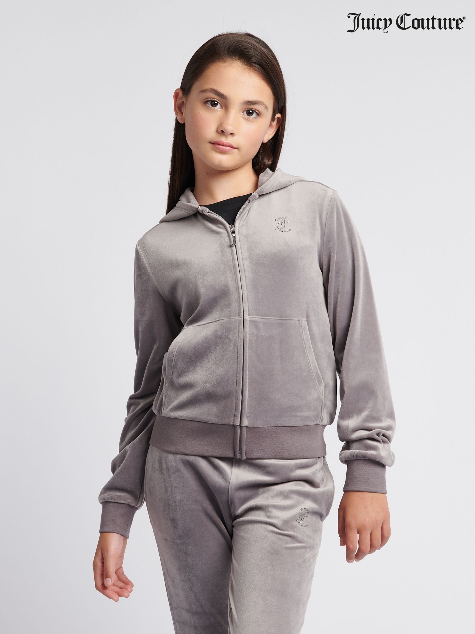 Grey juicy couture hoodie online