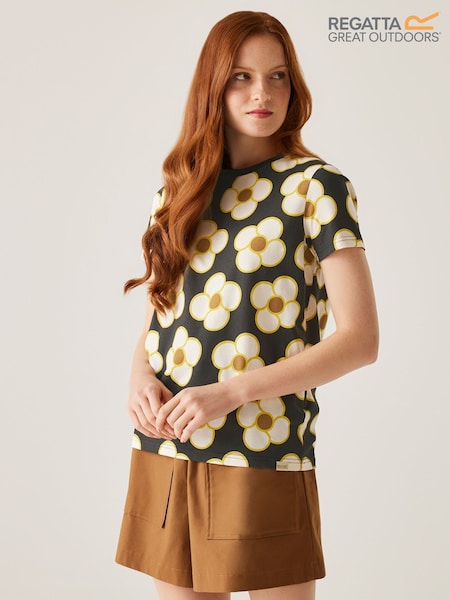 Regatta Womens 100% Cotton Orla Kiely T-shirt (AC3822) | € 28