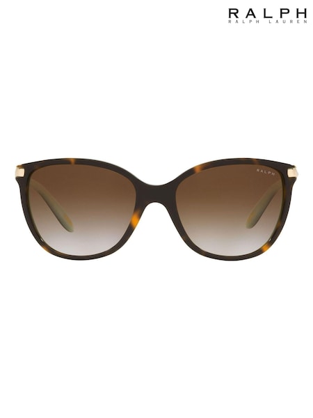 Ralph By Ralph Lauren Ra5160 Irregular Brown Sunglasses (AC3872) | €122
