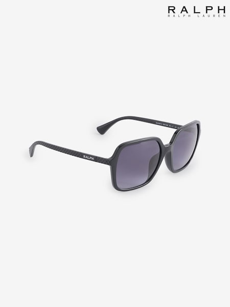 Ralph By Ralph Lauren RA5291U Rectangle Black Sunglasses (AC3881) | 134 €
