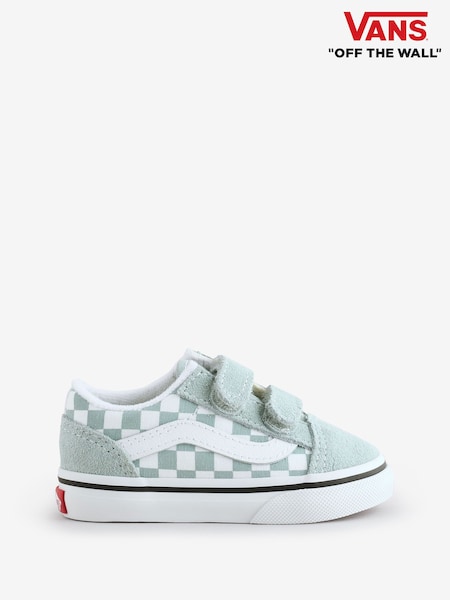 Vans Grey Checkered Old Skool Toddler Trainers (AC4006) | €53