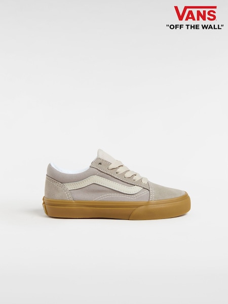 Vans Grey Old Skool Youth Trainers (AC4008) | €57