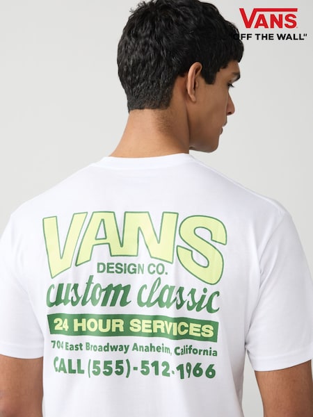 Vans Mens Shop Back Print T-shirt (AC4207) | €40