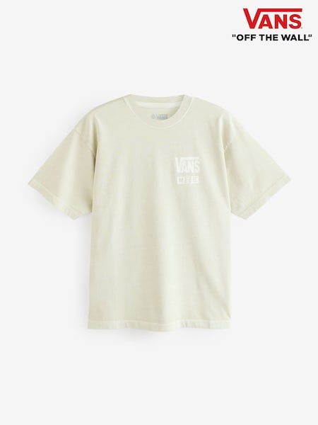Vans Mens Sabertooth 100% Cotton Brown T-Shirt (AC4209) | €53