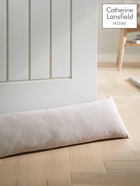 Catherine Lansfield Grey Wilson Velvet Door Draught Excluder (AC4251) | €17.50