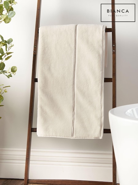 Bianca Zero Twist Satin Stitch 100% Cotton Towel (AC4453) | €22 - €43