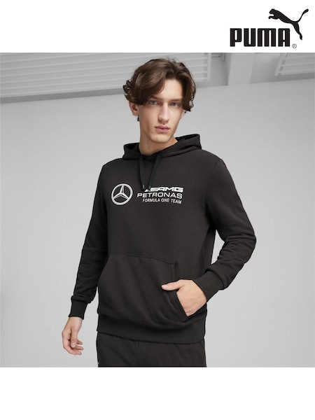 Puma Black Mens Mercedes AMG Petronas Motorsport ESS Hoodie (AC4501) | €80