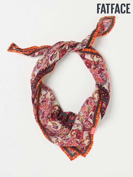 Pink Innocence Printed Hair Scarf (AC4537) | €19