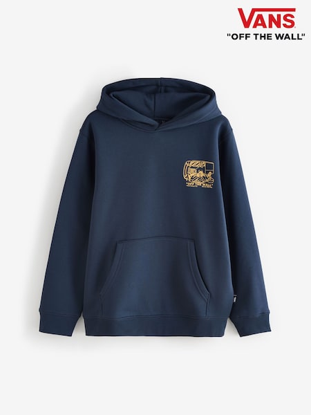 Vans Boys Next Stop Loose 100% Cotton Blue Hoodie (AC4559) | 84 €
