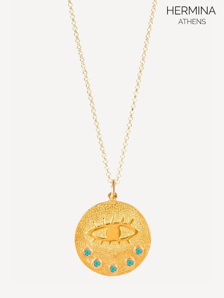 Hermina Athens Plated Kressida Small Thin Chain (AC4578) | 134 €