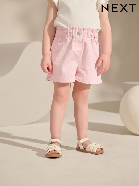 Vaaleanpunainen - Stripe Mom Shorts (3mths-7yrs) (AC4594) | €16 - €19
