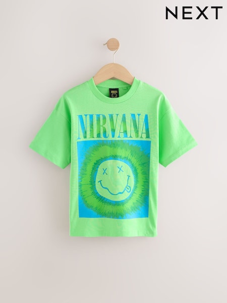 Green Nivarna Band T-Shirt (3-16yrs) (AC4713) | R$ 120 - R$ 145