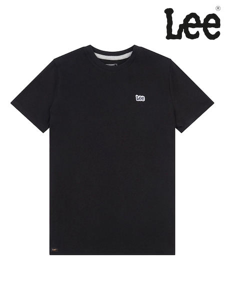 Lee Black Boys Badge 100% Cotton T-Shirt (AC4982) | €26 - €32