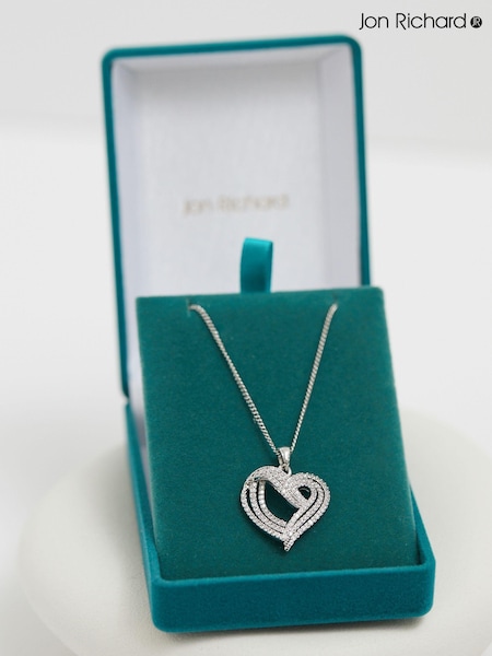 Jon Richard Tone Heart Pendant (AC5066) | ‏151‏₪