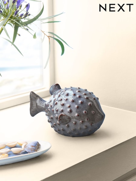 Ceramic Puffer Fish Ornament (AC5123) | €16