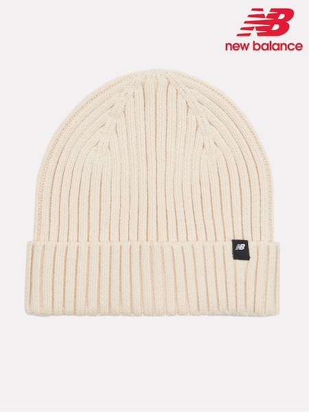 Valkoinen - New Balance Tab Beanie Hat (AC5242) | €28