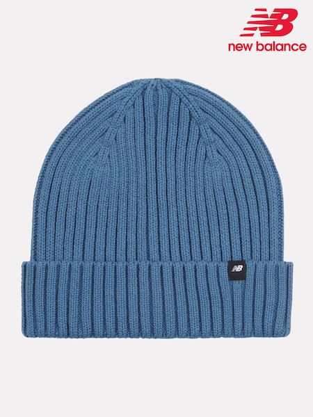 כחול  - New Balance Tab Beanie Hat (AC5246) | ‏91‏₪