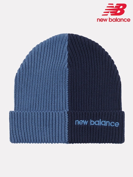 New Balance Blue Boys Two Tone Beanie Hat (AC5254) | R$ 180