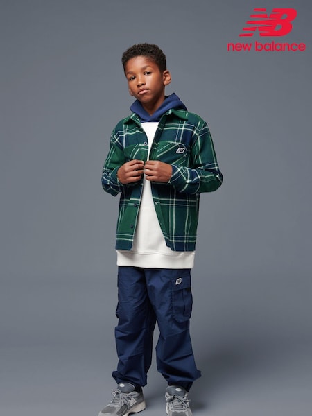 New Balance Boys 100% Cotton Premium Parachute Trousers (AC5271) | 447 LEI - 536 LEI