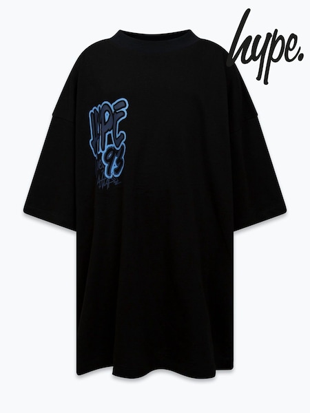 Hype. Boys Graffiti Boxy 100% Cotton White T-shirt (AC5428) | ‏11.500 د.ك.‏