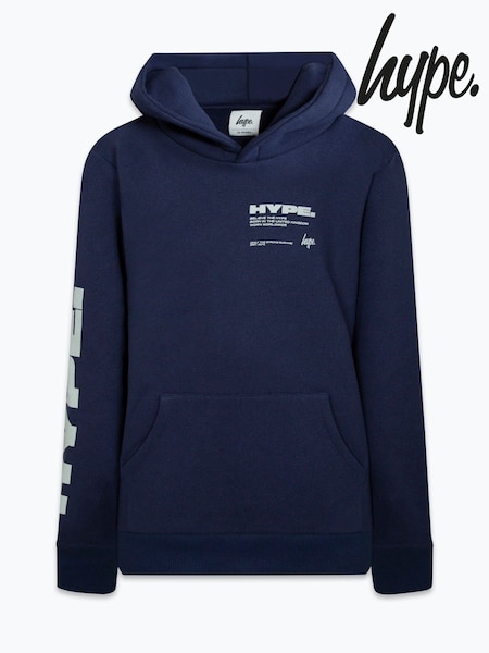 Hype. Kids Blue Block Hoodie (AC5438) | €43