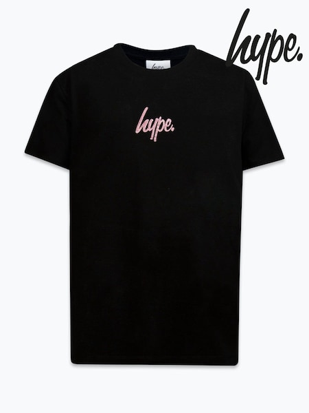 Hype. Girls Fairy Forest 100% Cotton Black T-shirt (AC5451) | 10 410 Ft