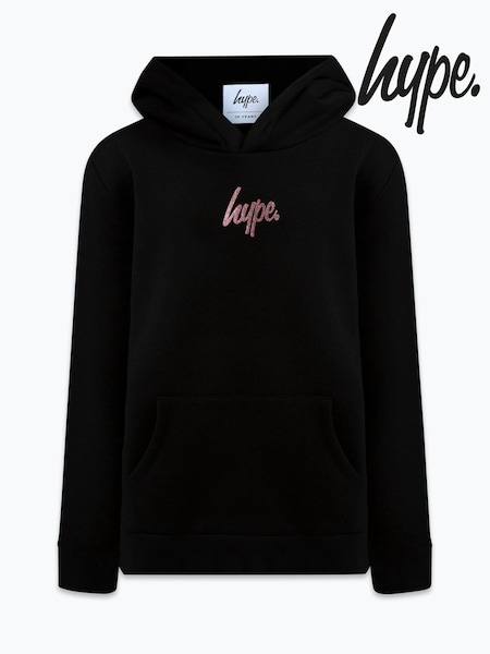 Hype. Girls Heart Black Hoodies (AC5462) | EGP2,640