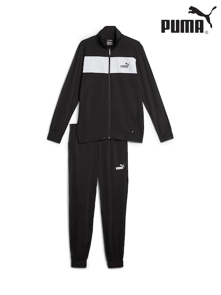 أسود - بدلة رياضية للرجال من البوليستر من Puma (AC5582) | ‏15 ر.ع.‏
