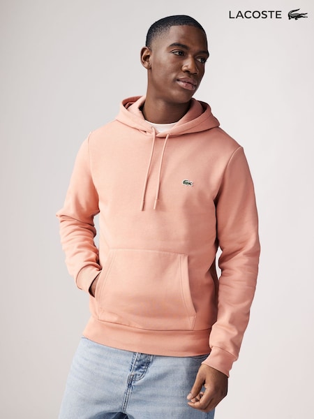 Naranja - Lacoste Logo Cotton Hoodie (AC5659) | 170 €