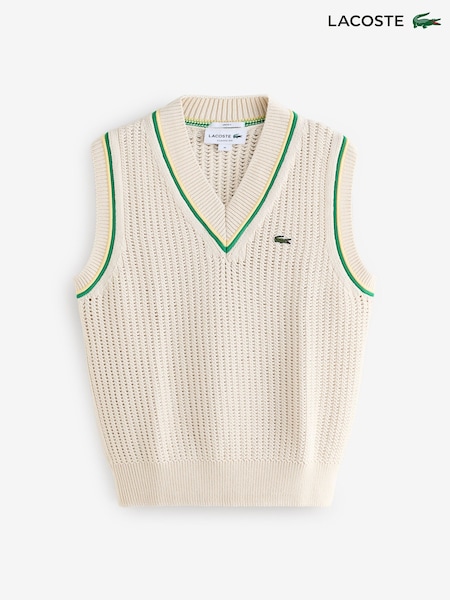 Lacoste Cream Sweater Vest (AC5674) | 226 €