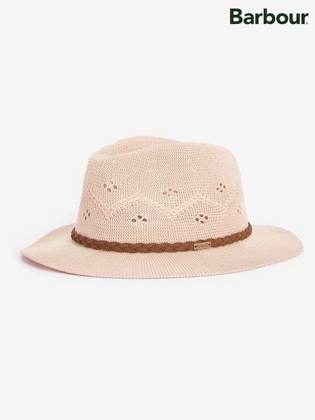 Rosa - Barbour® Flowerdale Häkel-Trilby-Sommerhut (AC5735) | 69 €
