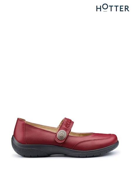 rdeča - Hotter Honour Touch Fastening Shoes (AC5749) | € 104
