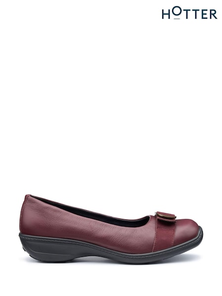 rdeča - Hotter Grace Slip-on Wide Fit Shoes (AC5760) | € 104