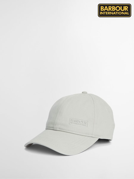 לבן - Barbour® International 100% Cotton Norton Cap (AC5825) | ‏126‏₪