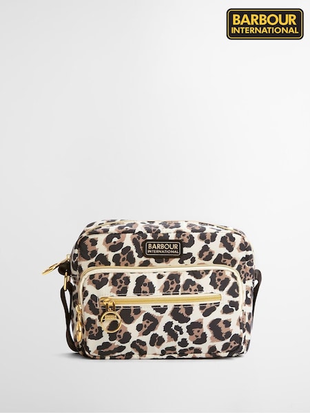 Barbour® International Leopard Boulevard Crossbody Bag (AC5827) | ₪277