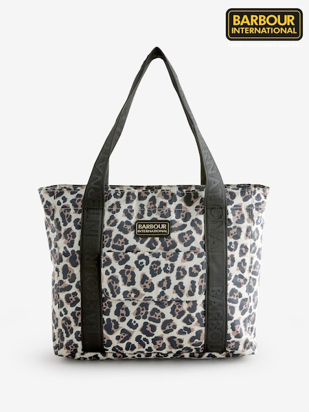 Barbour® International Leopard Boulevard Tote Bag (AC5828) | ₪327