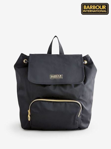 Barbour® International Qualify Black Backpack (AC5830) | ₪352