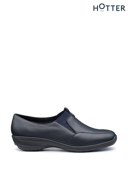 Hotter Soul Slip-On Wide Fit Shoes (AC5855) | 411 LEI