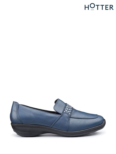 Hotter Mya Slip-On Wide Fit Shoes (AC5867) | 464 LEI