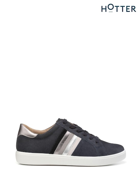 Hotter Grey Extra Wide Fit Switch Lace-Up Trainers (AC5875) | €126