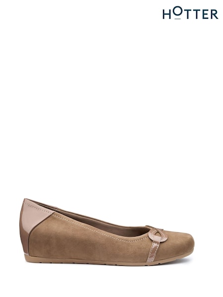 Hotter Brown Regular Fit Osprey Slip-On Shoes (AC5901) | €60