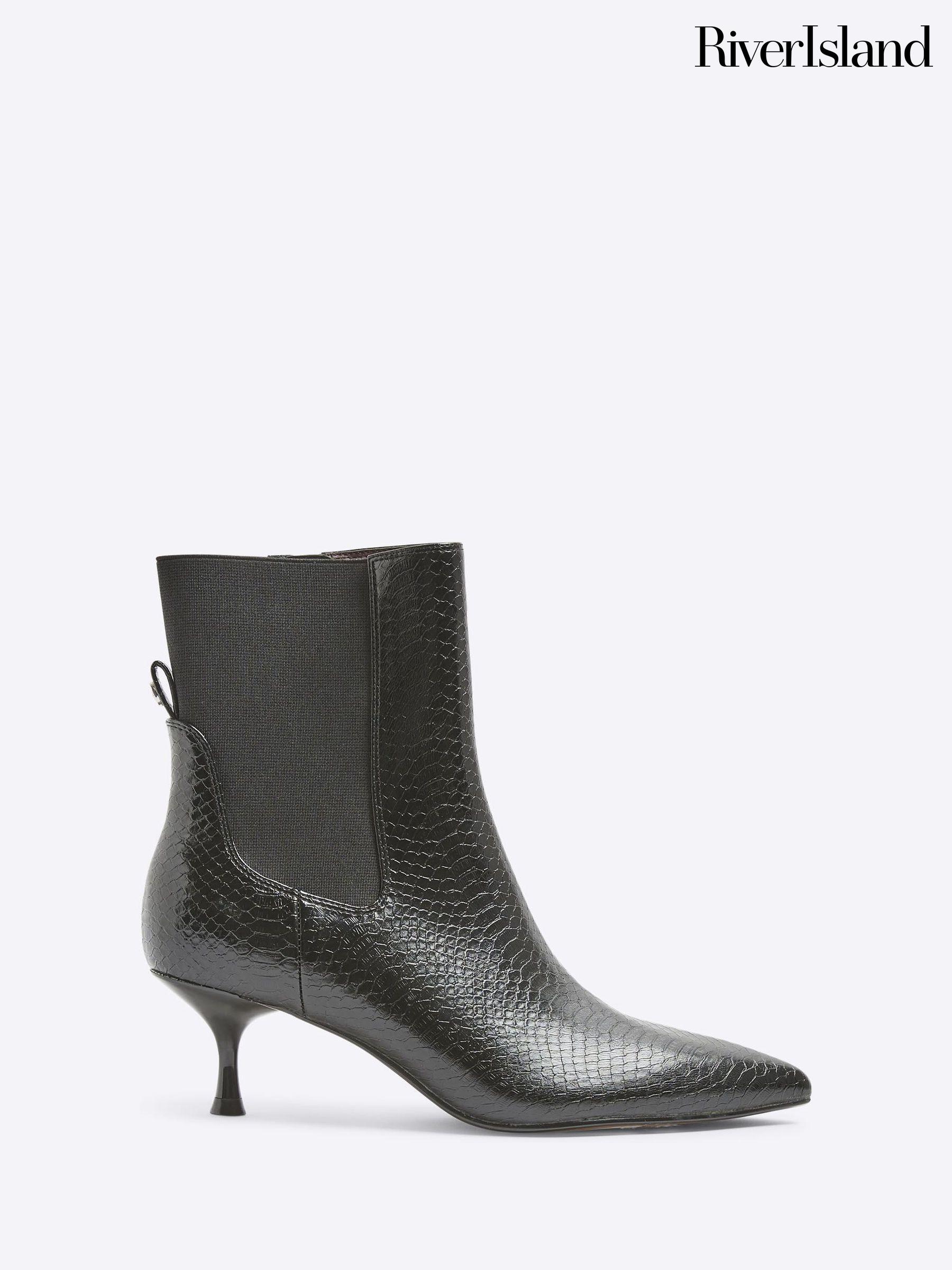 River island croc boots cheap