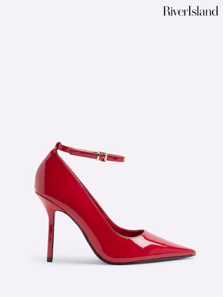 River Island Ankle Strap Court Shoes (AC5987) | € 32